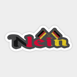 nein Sticker